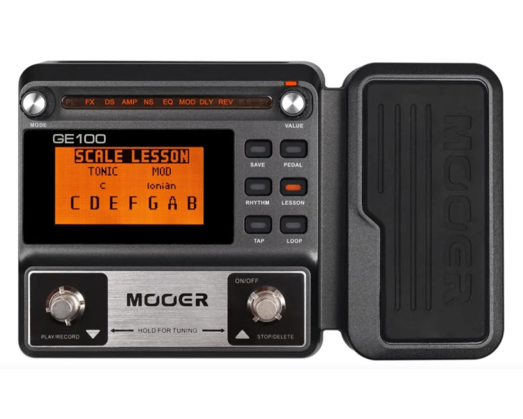 MOOER GE100 GUITAR MULTI-EFFECTS PROCESSOR