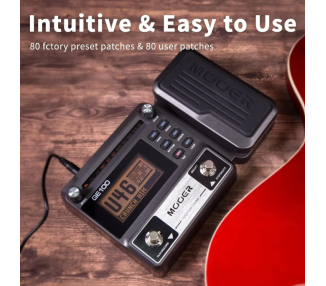 MOOER GE100 GUITAR MULTI-EFFECTS PROCESSOR