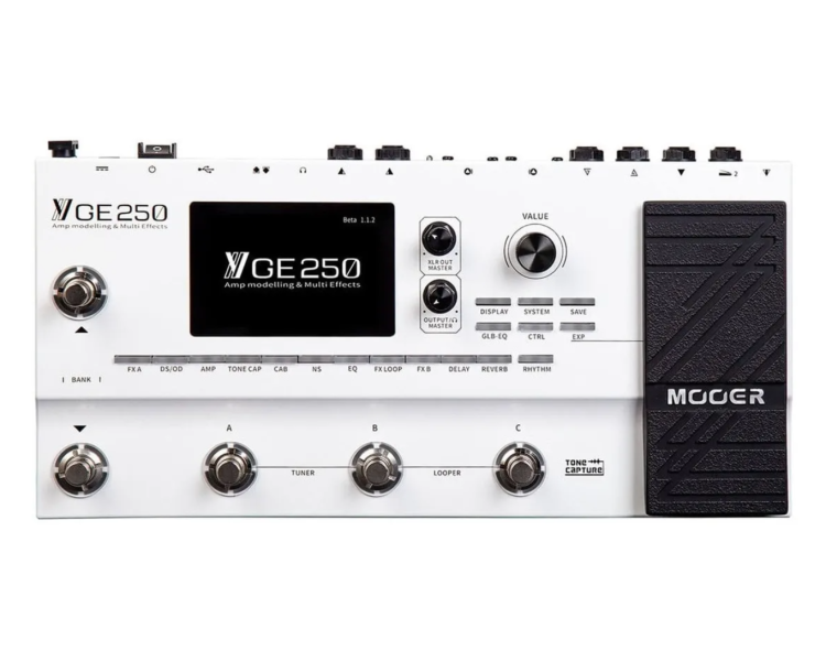 MOOER GE250 PEDAL MULTIEFECTO