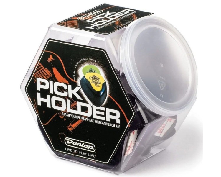 5006J JIM DUNLOP PORTA UÑETA ERGO BLK PKHOLDER 24 UNIDADES