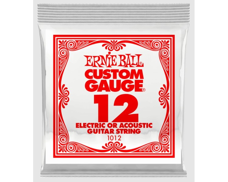 PACK 6 UNIDADES CUERDA SUELTA GUITARRA ELECTRICA CALIBRE 012