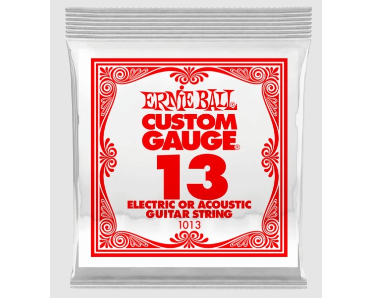 PACK 6 UNIDADES CUERDA SUELTA GUITARRA ELECTRICA CALIBRE 013