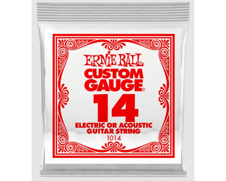 PACK 6 UNIDADES CUERDA SUELTA GUITARRA ELECTRICA CALIBRE 014