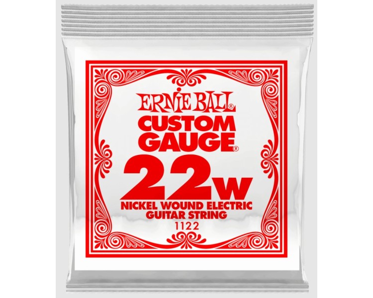 PACK 6 UNIDADES CUERDA SUELTA GUITARRA ELECTRICA CALIBRE 022