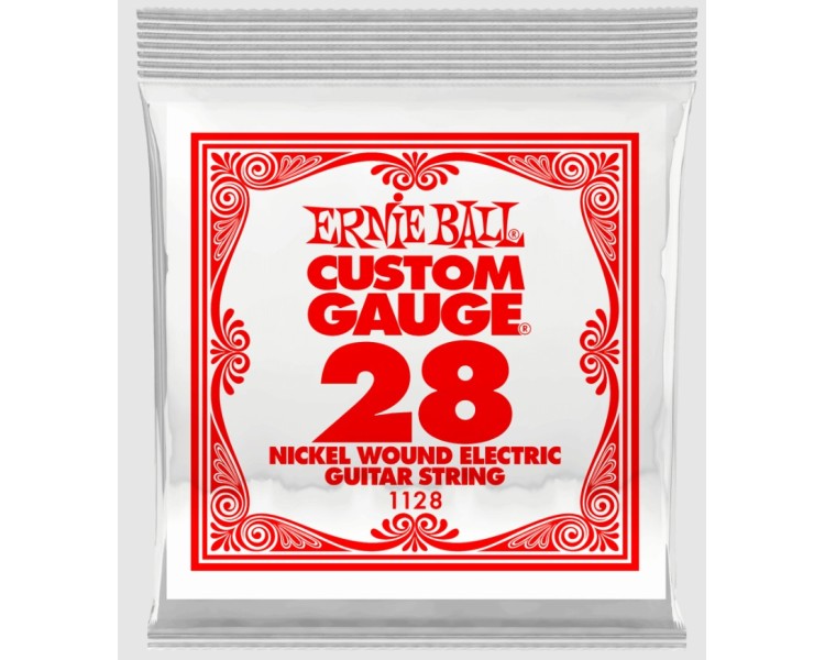 PACK 6 UNIDADES CUERDA SUELTA GUITARRA ELECTRICA CALIBRE 028