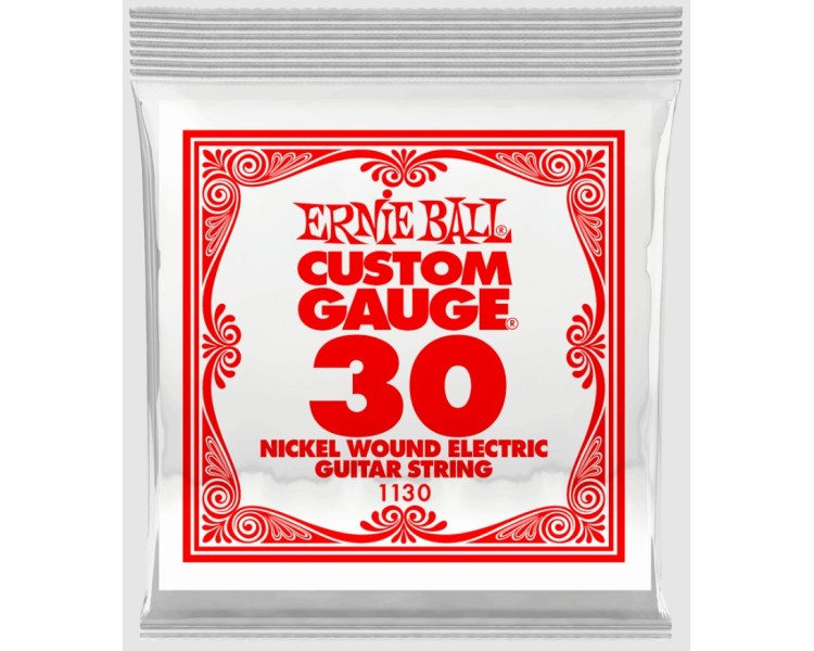 PACK 6 UNIDADES CUERDA SUELTA GUITARRA ELECTRICA CALIBRE 030