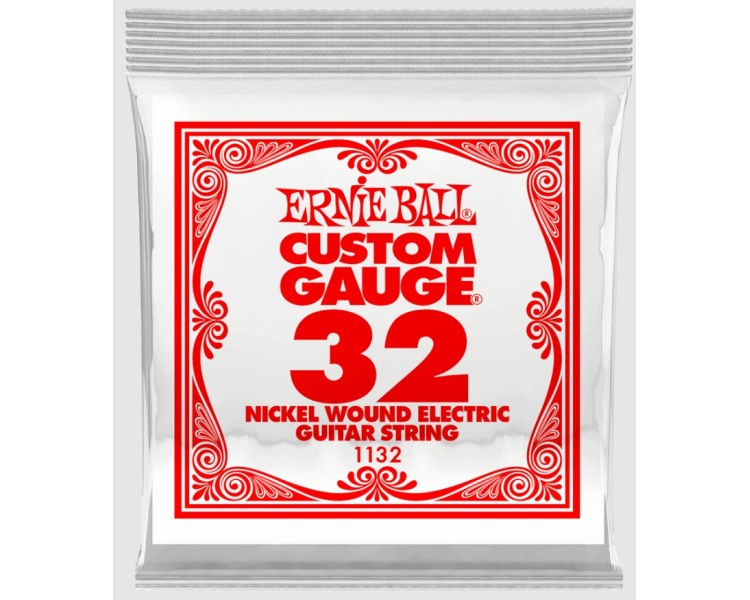 PACK 6 UNIDADES CUERDA SUELTA GUITARRA ELECTRICA CALIBRE 032