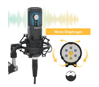 MAONO AU-PM320S XLR PHANTOM 48V NO INCLUIDA