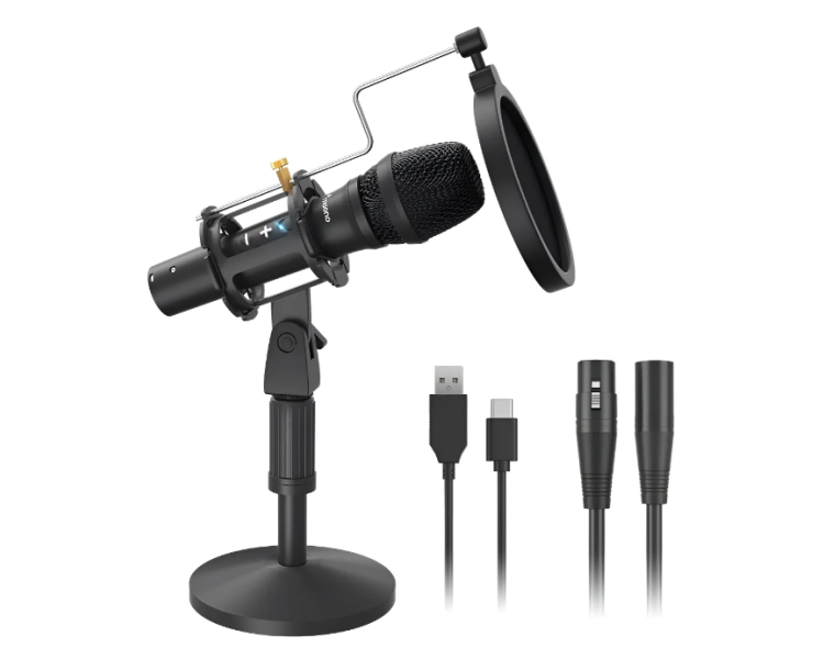 MAONO AU-HD300T MICROFONO DE MESA C/SOPORTE