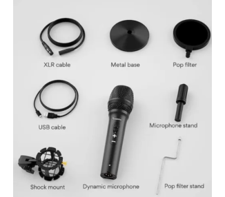 MAONO AU-HD300T MICROFONO DE MESA C/SOPORTE