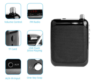 MAONO AU-C01 AMPLIFICADOR DE VOZ PORTATIL PERSONAL C/HEADSET