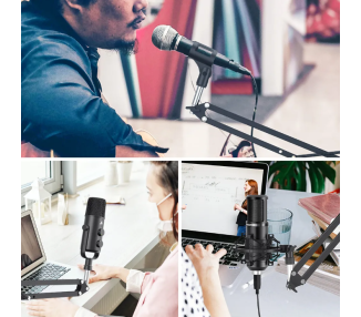 MAONO AU-B01 MIC STAND DE MESA - BRAZO TIPO TIJERA REGULABLE