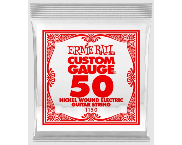 PACK 6 UNIDADES CUERDA SUELTA GUITARRA ELECTRICA CALIBRE 050