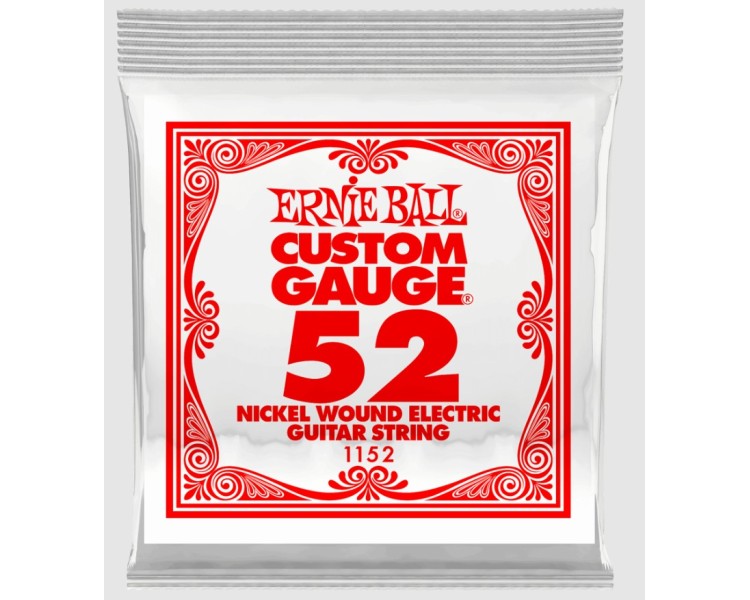 PACK 6 UNIDADES CUERDA SUELTA GUITARRA ELECTRICA CALIBRE 052