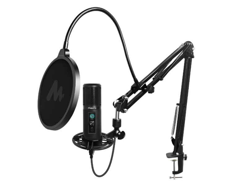 MAONO AU-PM422 KIT MICROFONO USB PODCASTING  GAMING / YOUTUBE