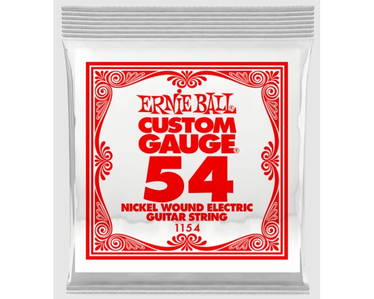 PACK 6 UNIDADES CUERDA SUELTA GUITARRA ELECTRICA CALIBRE 054