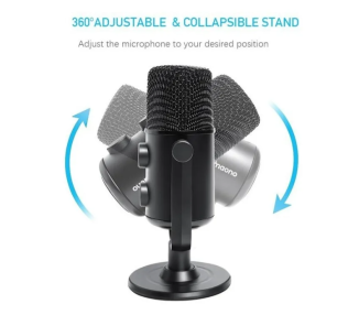MAONO AU-902 CONJUNTO DE MICRÃFONO USB CONDENSADOR CARDIOIDE PODCAST MIC