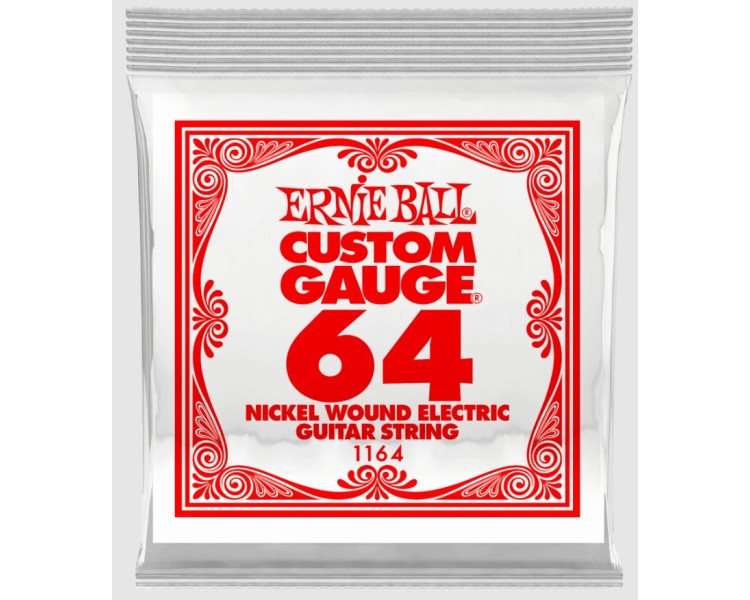 PACK 3 UNIDADES CUERDA SUELTA GUITARRA ELECTRICA CALIBRE 064