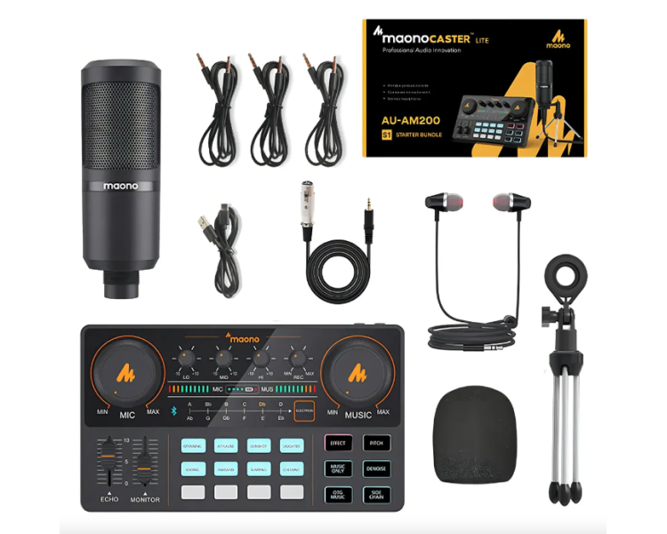 MAONO AU-AM200 PODCAST STUDIO -AUDIO MIXER