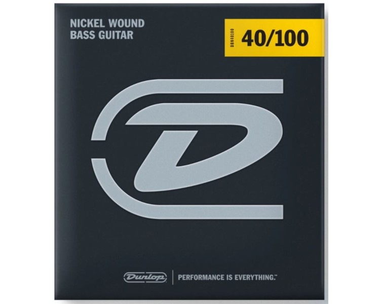 DBN40100 JIM DUNLOP BASS-NKL LIGHT-4/SET