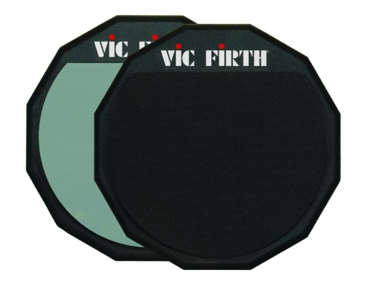 VIC FIRTH PAD DE PRACTICA DOBLE CARA 12