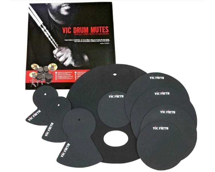 MUTEPP4 SET SILENCIADORES 10",12,"14"(2), 22", HH+CR+RD