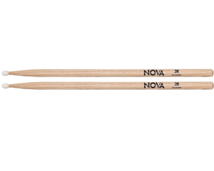 NOVA BY VIC FIRTH BAQUETA 2BN DRUMSTICKS PUNTA NYLON