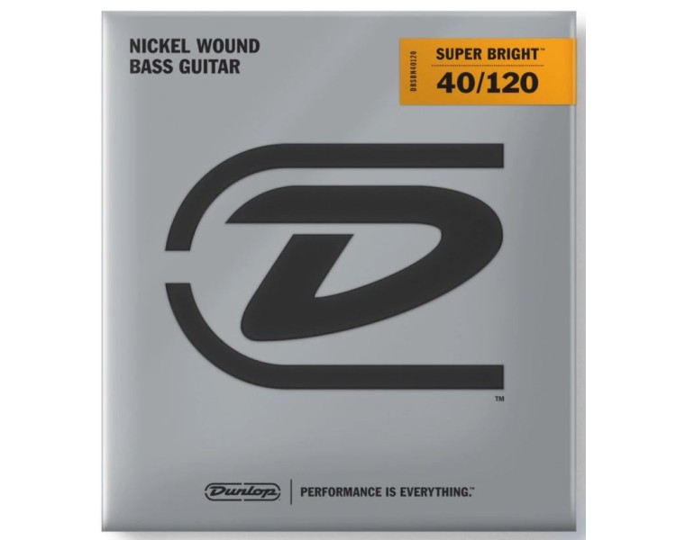 DBSBN40120 JIM DUNLOP BASS-NKL SBLT-5/SET