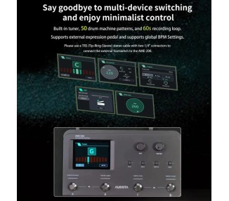 AUDOTA AME-200 PEDAL EFECTO MULTIFICIONAL PARA GUITARRA