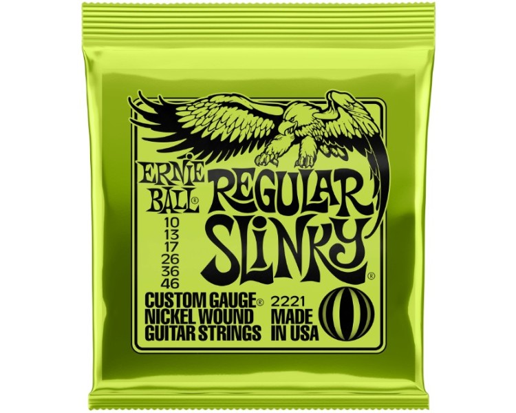 ERNIE BALL  2221 NICKL REGLR SLINKY