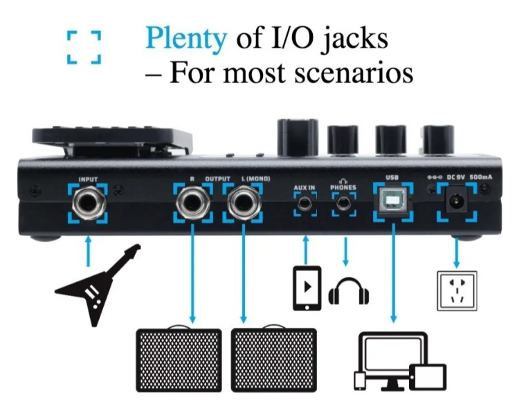 VALETON GP-100VT Multi-Effects Processor