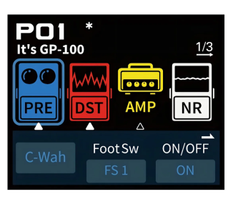 VALETON GP-100VT Multi-Effects Processor