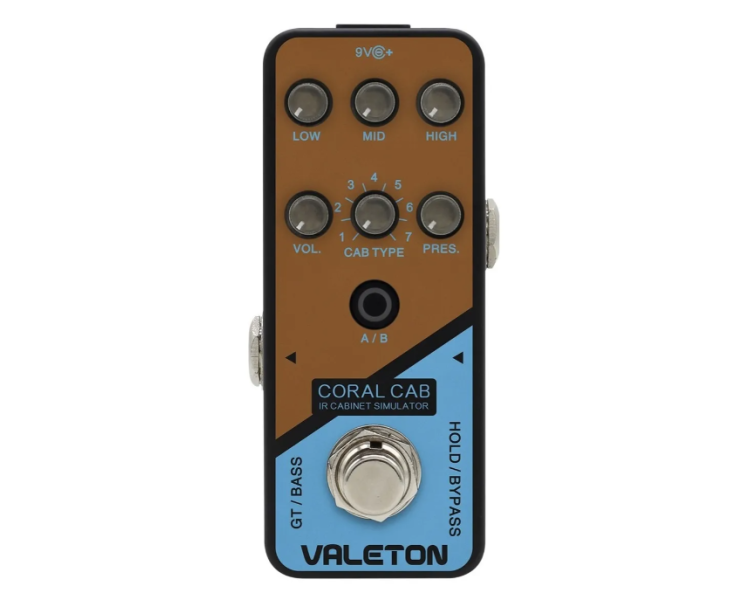 VALETON CRL-6 CORAL CAB IR Cabinet Simulator 28 Bafles Guit/Bajo