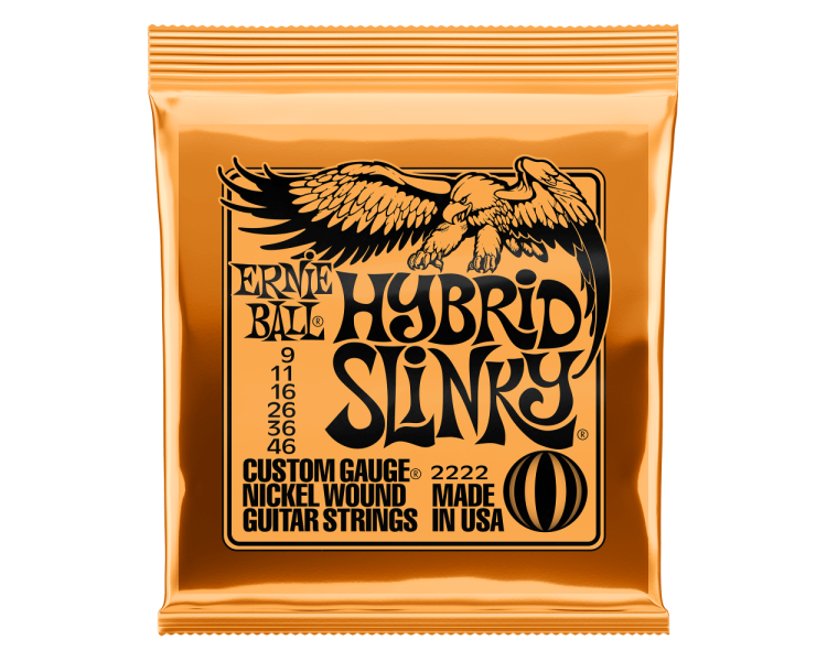 ERNIE BALL 2222 NICKL HYBRD SLINKY