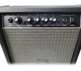 CREEP CST-15 BK  PACK GUITARRA STRATO