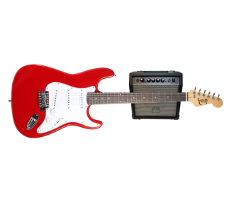 CREEP CST-15 RD PACK GUITARRA STRATO