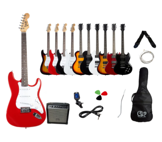 CREEP CST-15 RD PACK GUITARRA STRATO