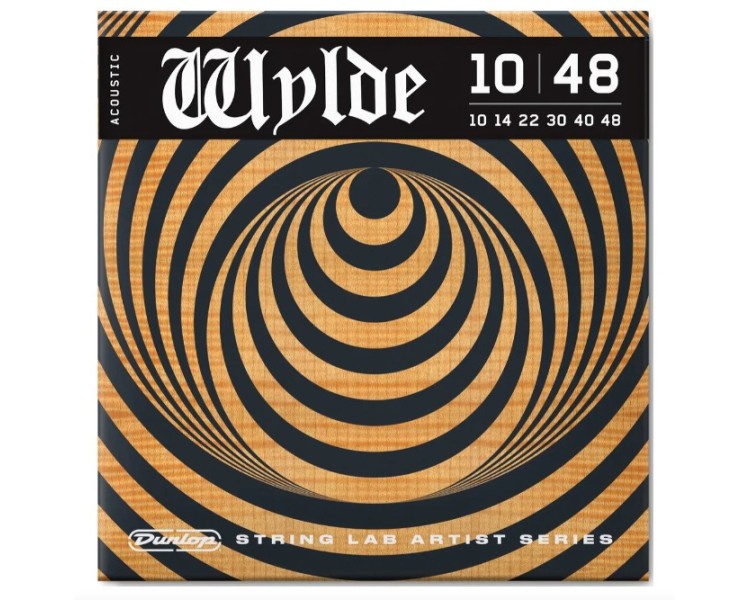 JIM DUNLOP ZWAP1048 ZAKK WYLDE LAB ACOUSTIC GUITAR STRINGS 10-48