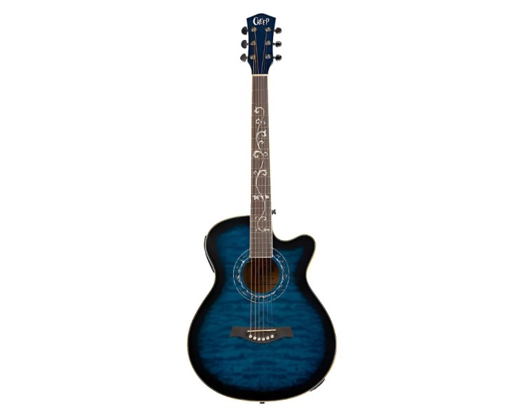 GUITARRA ELECTROACUSTICA CREEP MF150CE BLUE