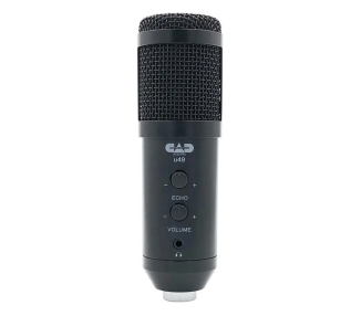 CAD U49  MIC USB CONDENSER, VOL, HEAD OUT, BASS REDUCTION
