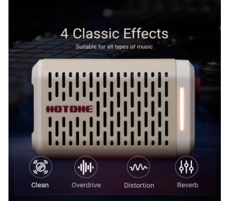 HOTONE AP-5WH Multifunctional Modern Bluetooth Modeling Amplifier, WHITE Edition