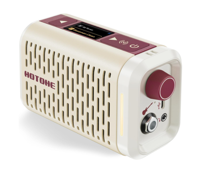 HOTONE AP-5WH Multifunctional Modern Bluetooth Modeling Amplifier, WHITE Edition