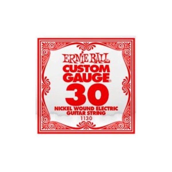 PACK 6 UNIDADES CUERDA SUELTA GUITARRA ELECTRICA CALIBRE 030