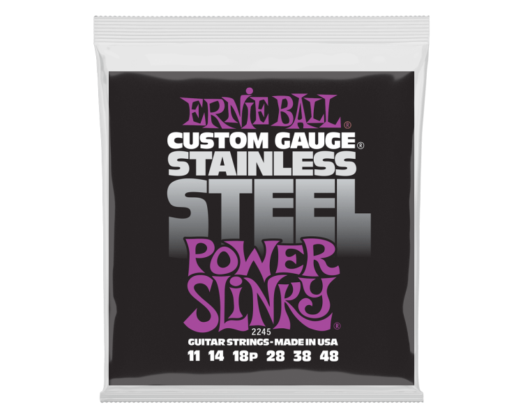 ERNIE BALL 2245 STNLS POWER SLINKY 11-14-18p-28-38-48