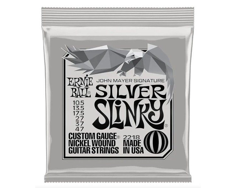 ERNIE BALL 2218 JOHN MAYER SILVER SLINKY NICKEL WOUND