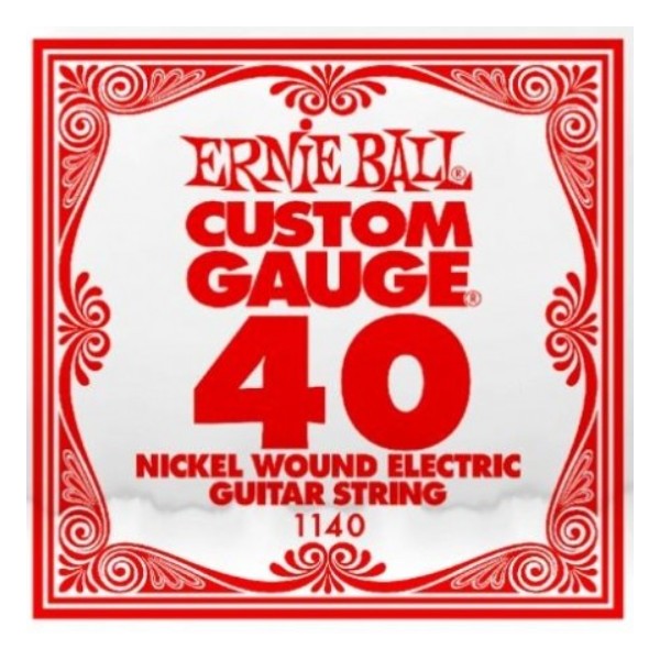 PACK 6 UNIDADES CUERDA SUELTA GUITARRA ELECTRICA CALIBRE 040