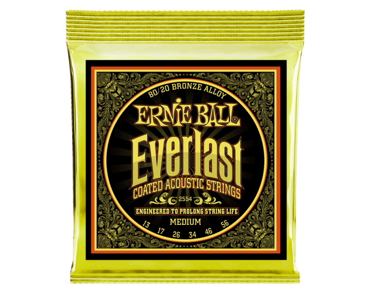 ERNIE BALL 2554 EST 80/20 MED ACOUSTIC 13-17-26-36-46-56