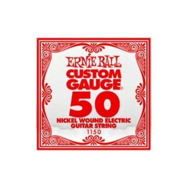 PACK 6 UNIDADES CUERDA SUELTA GUITARRA ELECTRICA CALIBRE 050