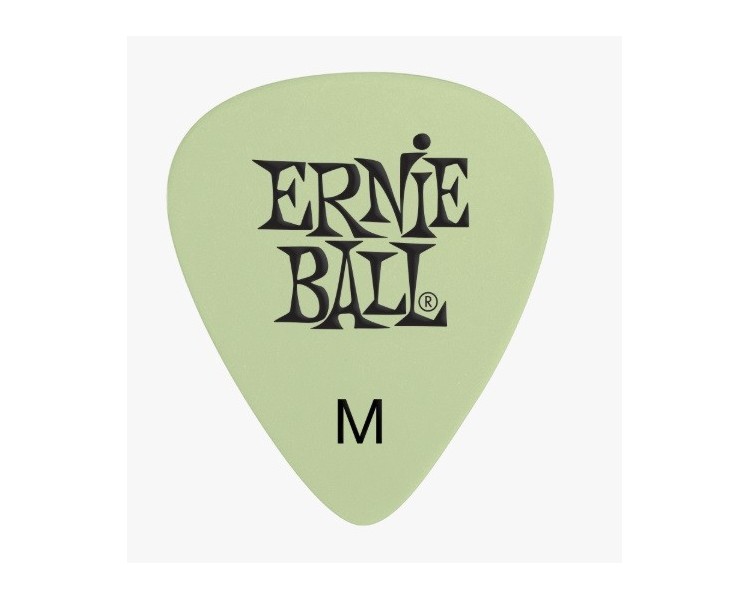 ERNIE BALL P09225 PACK 12 GLOW/DRK MEDIUM