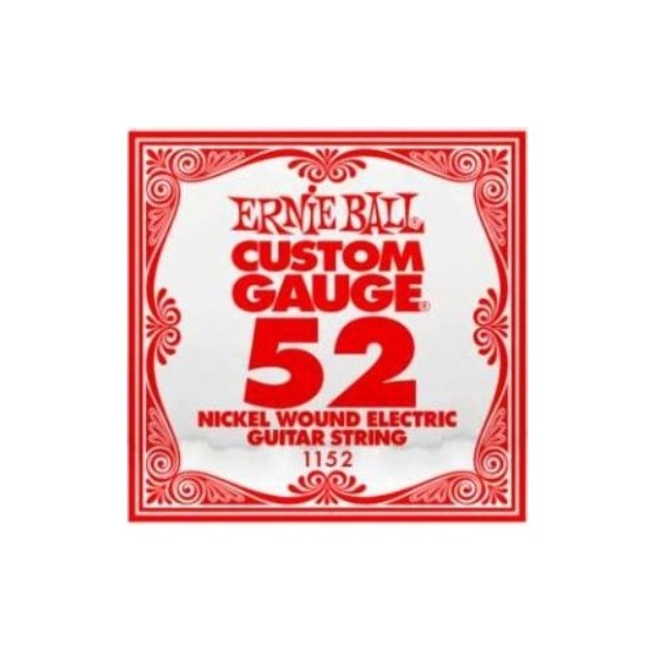 PACK 6 UNIDADES CUERDA SUELTA GUITARRA ELECTRICA CALIBRE 052